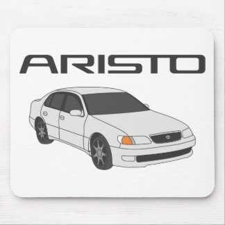 White Aristo Mouse Mat