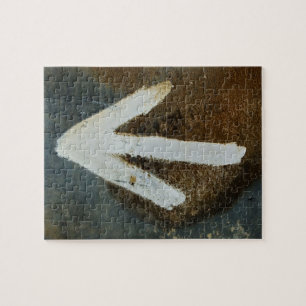 White Arrow Photo Puzzle