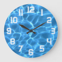 White Athletic Outline Grunge Number Swimming Pool