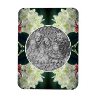 White Azalea Flowers Frame Add Your Photo
