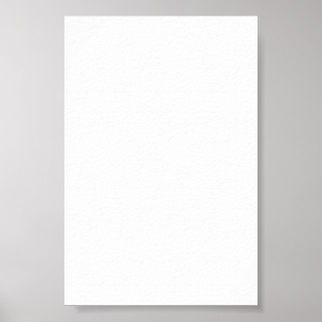 White Background on a Poster (Front)