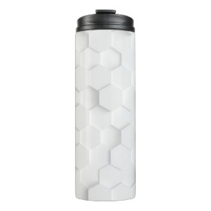 White background texture. 3d illustration, 3d ing. thermal tumbler