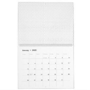 White background with a repeating pattern of small calendar