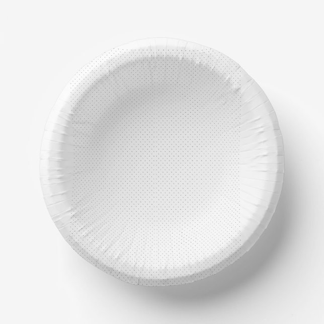 White background with a repeating pattern of small paper plate (Front)