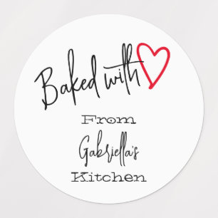 White Baked with Love Baking From The Kitchen Of