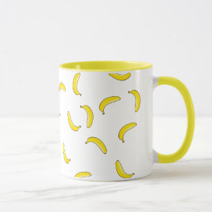 White Banana Mug