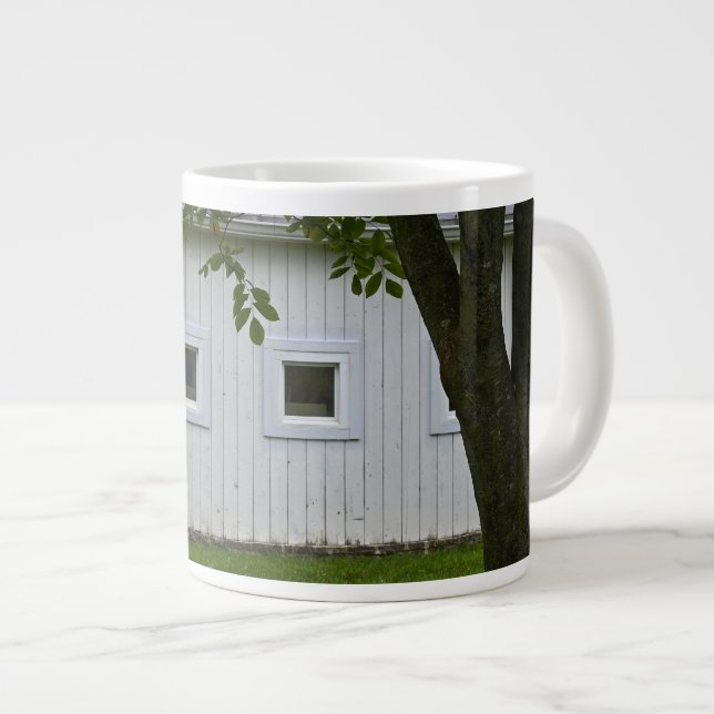 White Barn Large Coffee Mug (Front Right)