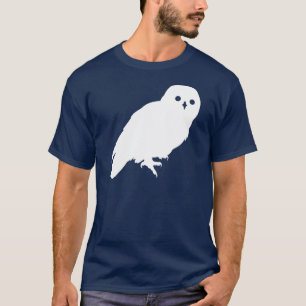 White Barn Owl Graphic T-Shirt
