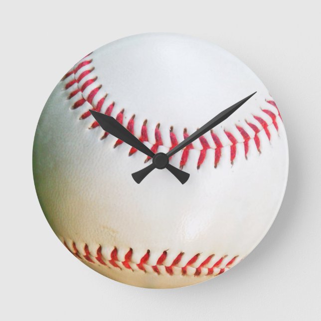 White Baseball clock (Front)