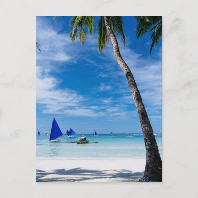 White Beach | Boracay, Philippines Postcard (Front)