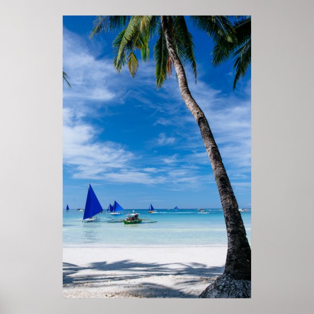 White Beach | Boracay, Philippines Poster (Front)