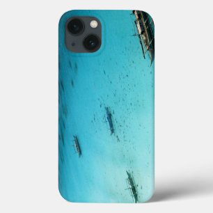 White Beach iPhone 13 Case