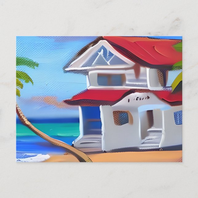 White Beach House | Keeping in Touch Postcard (Front)