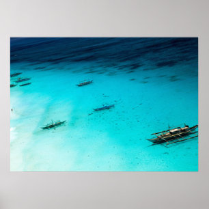 White Beach Poster