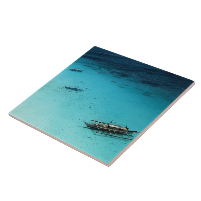 White Beach Tile (Side)