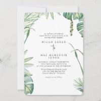 White Beach Tropics Bride Parents Wedding