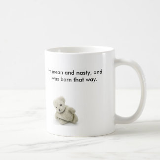 white bear coffee mug