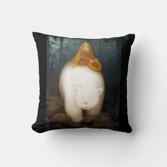 White Bear King Valemon Cushion (Front)