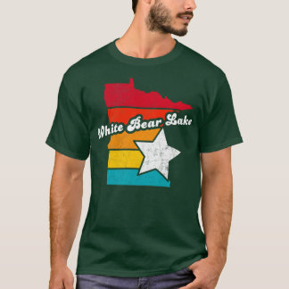 White Bear Lake Minnesota Vintage Distressed Souve T-Shirt