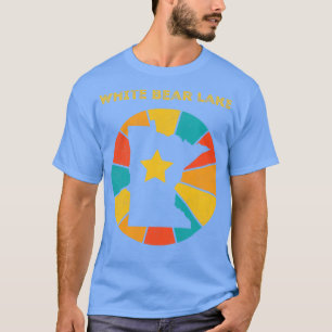 White Bear Lake Minnesota Vintage Distressed Souve T-Shirt
