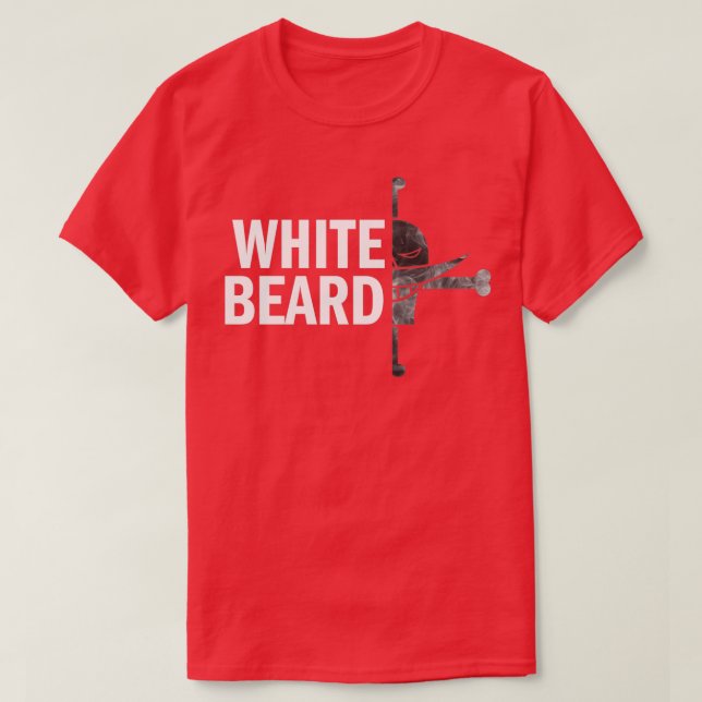 White Beard 2 T-Shirt (Design Front)