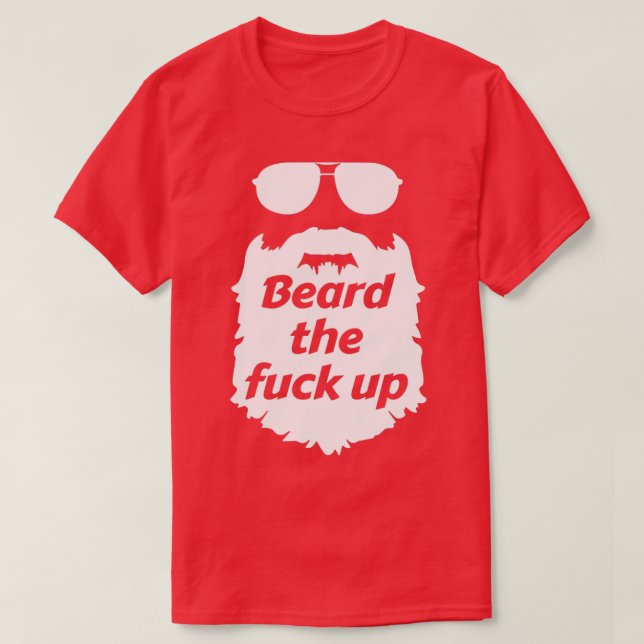 White Beard 5 T-Shirt (Design Front)