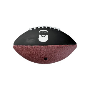 White Beard Mini Football American Football