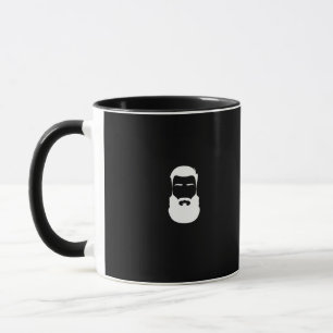 White Beard Mug