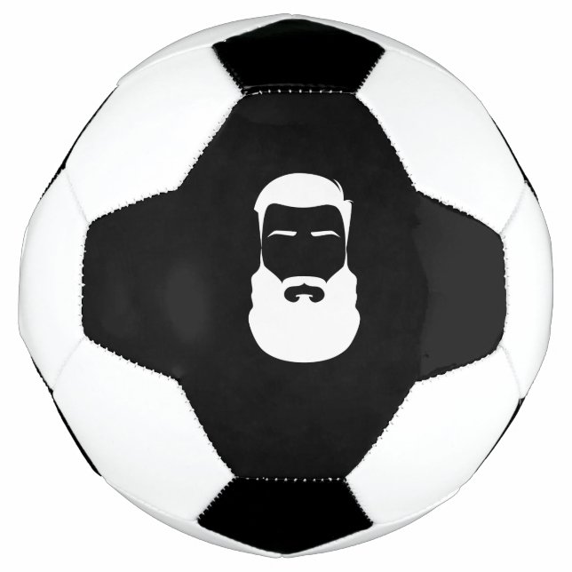 White Beard Soccer Ball (Front)