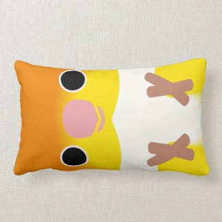 White-bellied Caique Lumbar Cushion