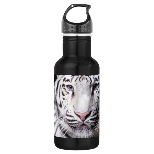 White Bengal Tiger Photography 532 Ml Water Bottle (Front)