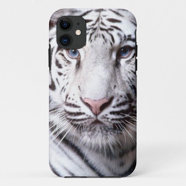 White Bengal Tiger Photography Case-Mate iPhone Case (Back)