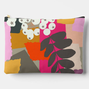 White Berries Colourful Colour Block Fun Summer Accessory Pouch
