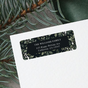 White Berry Botanical Christmas Family name