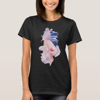 White Betta Fish T-Shirt