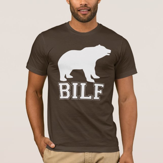 WHITE BILF T-Shirt (Front)