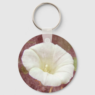 White Bindweed - The Wild Perennial Morning Glory Key Ring