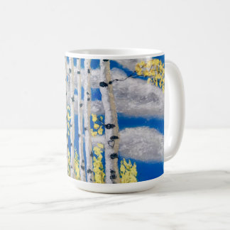 White Birch Tree Mug