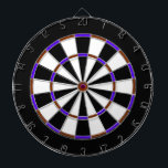 White, Black, Brown and Blue Metal Cage Dartboard<br><div class="desc">A white,  Black,  Brown,  and Blue Metal Cage Dartboard with black by the numbers will give hours of fun to your man cave. Though this can be for anyone in the family to use. Colours of red,  brown,  blue,  gold,  and more are in an array of majestic colours.</div>