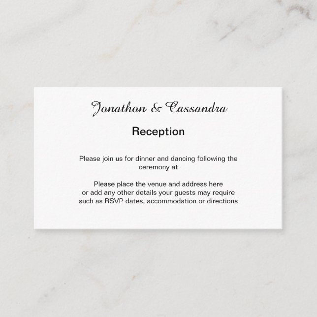 WHITE BLACK DIAMOND PATTERN ENCLOSURE CARD (Front)