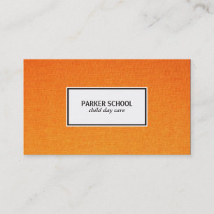 White Black Frame / Textile Gradient Business Card