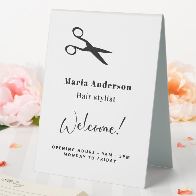 White black hair stylist opening hours welcome (In SItu (Wedding))
