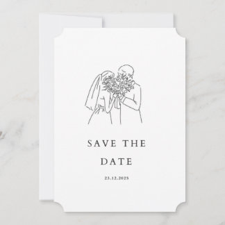 White & Black Minimal Invitation2025 Invitation
