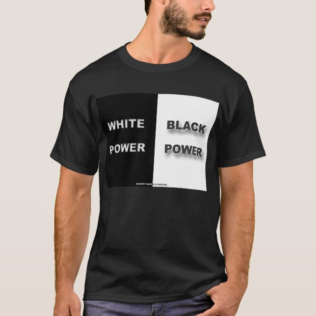 white&black T-Shirt (Front)