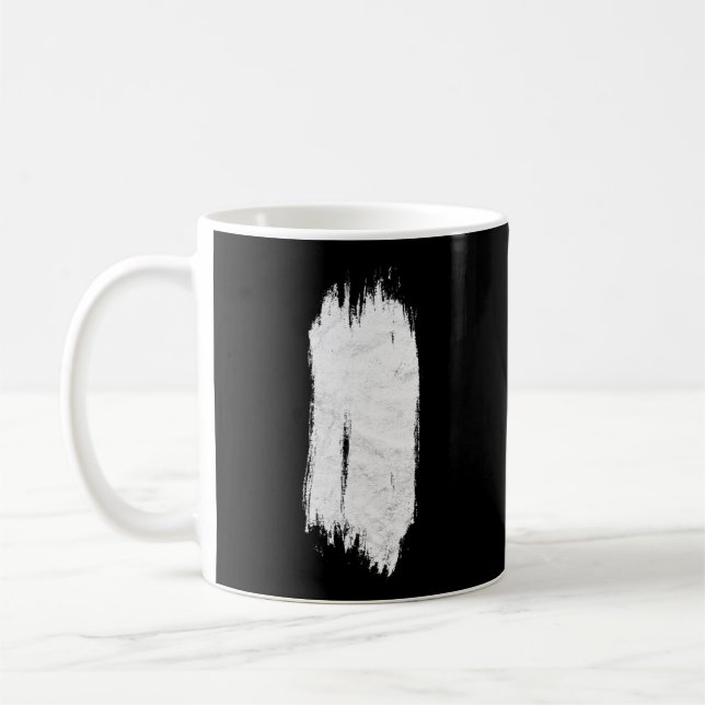 White Blaze Appalachian Trail Minimalist Hiking Coffee Mug (Left)