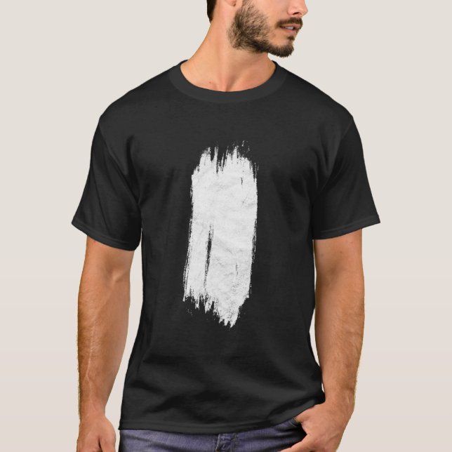 White Blaze Appalachian Trail Minimalist Hiking T-Shirt (Front)