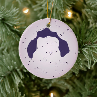 White Blood Cell Ceramic Tree Decoration