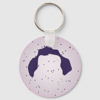 White Blood Cell Key Ring