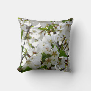 White Blossom Cushion