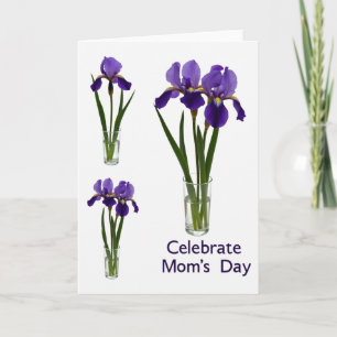 White Blossom Floral Card